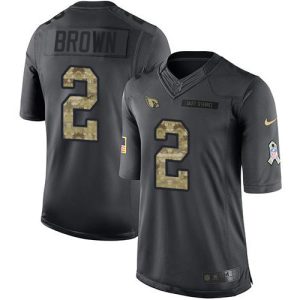 Marvelous Cardinals #2 Marquise Brown Black Men's Stitched NFL Limited 2016 Salute to Service Jersey Be among the first to own Order your Cardinals jersey right away