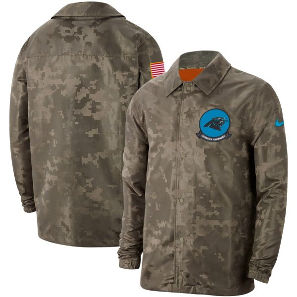 First rate Men's Carolina Panthers Camo 2019 Salute to Service Sideline Full Zip Lightweight Jacket With high demand Order now to wear your Cardinals pride