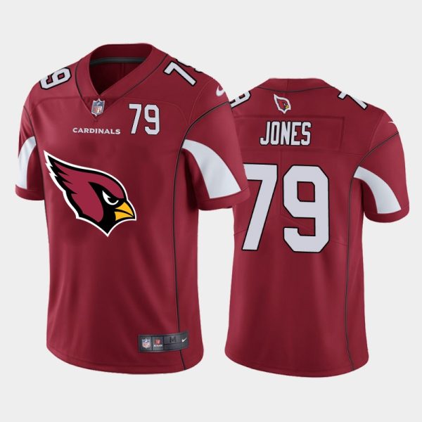 Gorgeous Arizona Cardinals #79 Chandler Jones Red Men's Big Team Logo Player Vapor Limited NFL Jersey Collectors this is a must have Add this Cardinals jersey to your collection