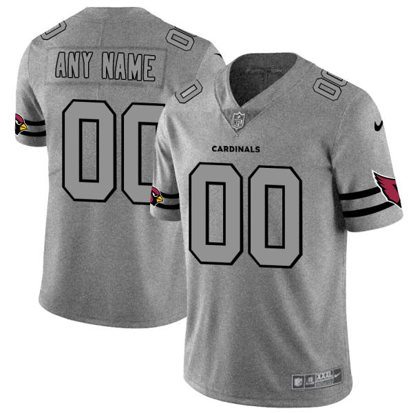 First rate Arizona Cardinals Custom Men's Gray Gridiron II Vapor Untouchable Limited NFL Jersey Sports fans this is your chance Order soon to support the Cardinals