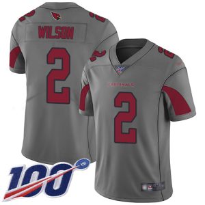 Spectacular Cardinals #2 Mack Wilson Silver Men's Stitched NFL Limited Inverted Legend 100th Season Jersey Hurry Exclusive offer Place your order for a Cardinals jersey immediately