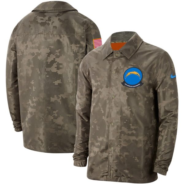 First rate Men's Los Angeles Chargers Camo 2019 Salute to Service Sideline Full Zip Lightweight Jacket Hurry Exclusive offer Place your order for a Cardinals jersey immediately