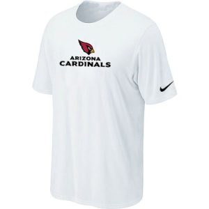 Top notch Arizona Cardinals Authentic Logo NFL T Shirt White Sports fans this is your chance Order soon to support the Cardinals