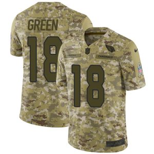 Superb Cardinals #18 A.J. Green Camo Men's Stitched NFL Limited 2018 Salute To Service Jersey Retailers boost your inventory Order these popular Cardinals jerseys