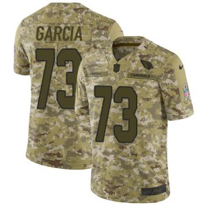 Outstanding Cardinals #73 Max Garcia Camo Men's Stitched NFL Limited 2018 Salute To Service Jersey Retailers boost your inventory Order these popular Cardinals jerseys