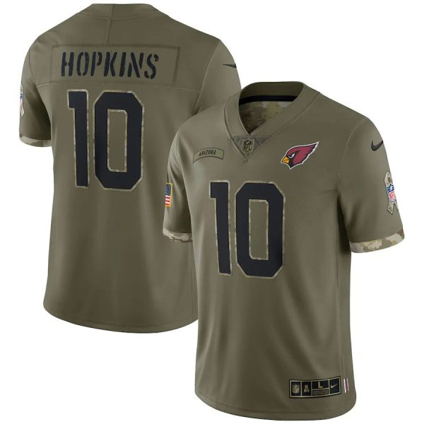 Outstanding Arizona Cardinals #10 Deandre Hopkins Men's 2022 Salute To Service Limited Jersey Olive Sports enthusiasts Seize the opportunity Order your Cardinals jersey