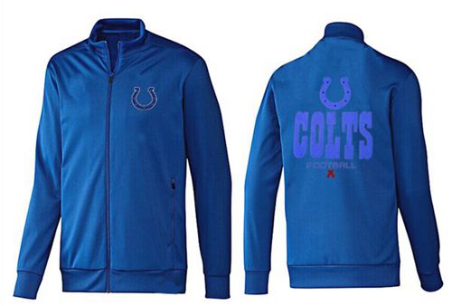 Exceptional NFL Indianapolis Colts Victory Jacket Blue_1 Sports enthusiasts Seize the opportunity Order your Cardinals jersey