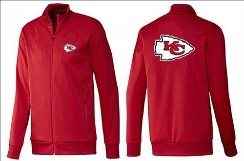 Premium NFL Kansas City Chiefs Team Logo Jacket Red_1 Sports enthusiasts Seize the opportunity Order your Cardinals jersey