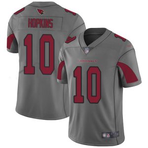 Exquisite Cardinals #10 DeAndre Hopkins Silver Men's Stitched NFL Limited Inverted Legend Jersey Be among the first to own Order your Cardinals jersey right away