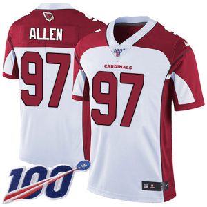 Superb Cardinals #97 Zach Allen White Men's Stitched NFL 100th Season Vapor Limited Jersey Sports enthusiasts Seize the opportunity Order your Cardinals jersey