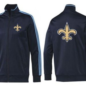 Superb NFL New Orleans Saints Team Logo Jacket Dark Blue_2 Act fast Only a few left Secure your Cardinals jersey today