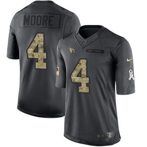 Outstanding Cardinals #4 Rondale Moore Black Men's Stitched NFL Limited 2016 Salute to Service Jersey Act fast Only a few left Secure your Cardinals jersey today