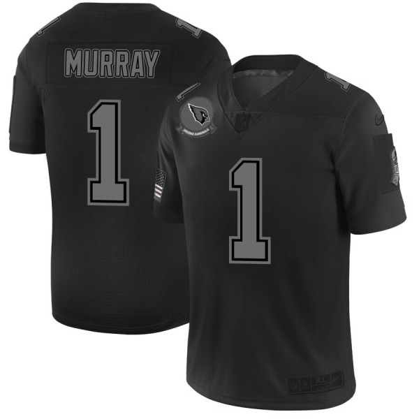 Spectacular Arizona Cardinals #1 Kyler Murray Men's Black 2019 Salute to Service Limited Stitched NFL Jersey Sports fans this is your chance Order soon to support the Cardinals