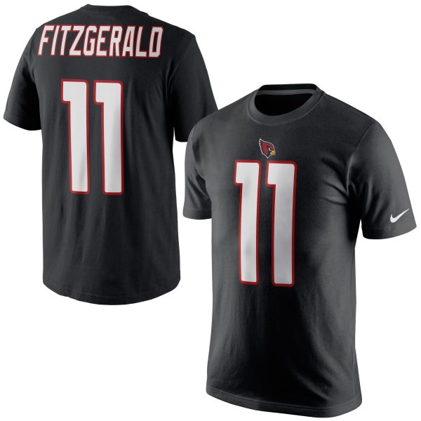 Top notch Arizona Cardinals #11 Larry Fitzgerald Player Pride Name & Number T Shirt Black Sports fans this is your chance Order soon to support the Cardinals