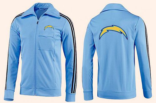 Exquisite NFL Los Angeles Chargers Team Logo Jacket Light Blue_2 Sports enthusiasts Seize the opportunity Order your Cardinals jersey