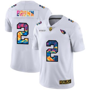 Outstanding Arizona Cardinals #2 Marquise Brown Men's White Multi Color 2020 NFL Crucial Catch Limited NFL Jersey For a short time available Don't miss your chance to own a Cardinals jersey