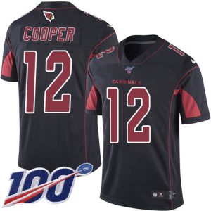 Superb Cardinals #12 Pharoh Cooper Black Men's Stitched NFL Limited Rush 100th Season Jersey Be among the first to own Order your Cardinals jersey right away