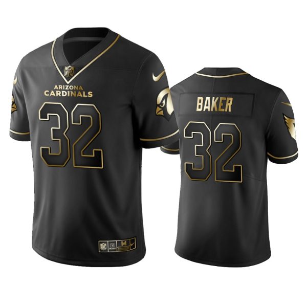 Superb Cardinals #32 Budda Baker Men's Stitched NFL Vapor Untouchable Limited Black Golden Jersey Act fast Only a few left Secure your Cardinals jersey today