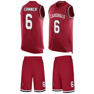 Exquisite Cardinals #6 James Conner Red Team Color Men's Stitched NFL Limited Tank Top Suit Jersey Hurry Exclusive offer Place your order for a Cardinals jersey immediately