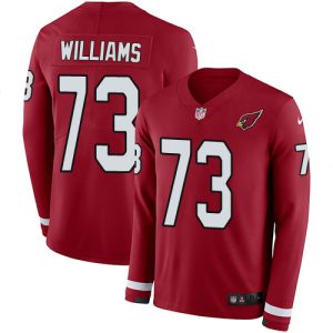 Exceptional Cardinals #73 Jonah Williams Red Team Color Men's Stitched NFL Limited Therma Long Sleeve Jersey For a short time available Don't miss your chance to own a Cardinals jersey
