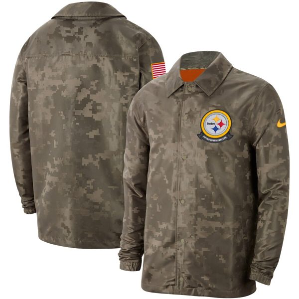 Superb Men's Pittsburgh Steelers Camo 2019 Salute to Service Sideline Full Zip Lightweight Jacket Collectors this is a must have Add this Cardinals jersey to your collection