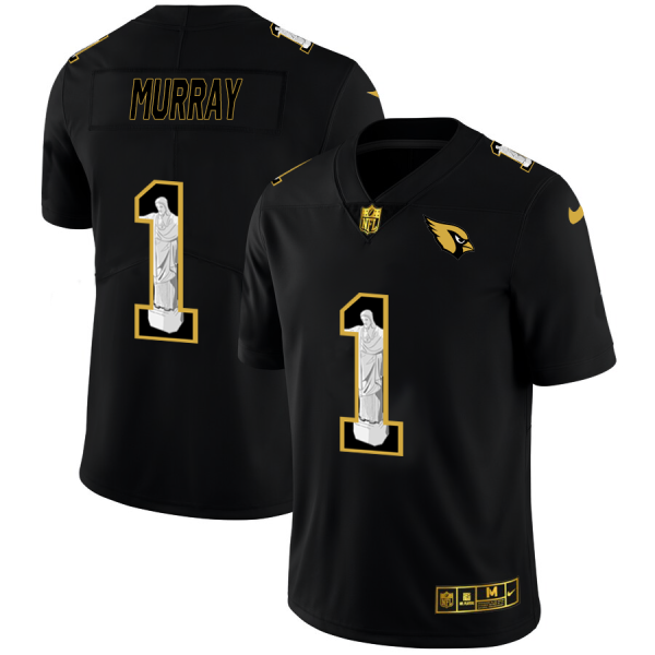 Exquisite Arizona Cardinals #1 Kyler Murray Men's Carbon Black Vapor Cristo Redentor Limited NFL Jersey Collectors this is a must have Add this Cardinals jersey to your collection