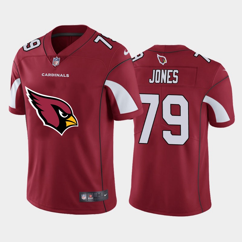 Spectacular Arizona Cardinals #79 Chandler Jones Red Men's Big Team Logo Vapor Limited NFL Jersey Retailers boost your inventory Order these popular Cardinals jerseys