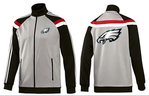 Outstanding NFL Philadelphia Eagles Team Logo Jacket Grey Sports fans this is your chance Order soon to support the Cardinals