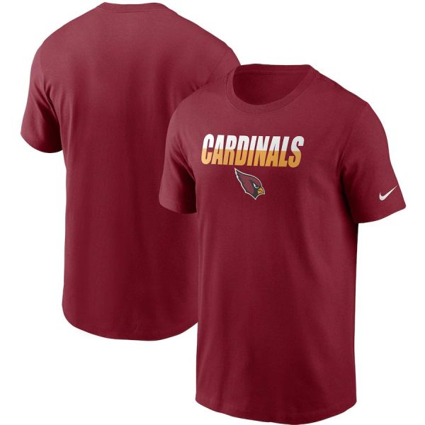 Marvelous Arizona Cardinals Split T Shirt Cardinal Limited stock Order now to show your love for the Cardinals