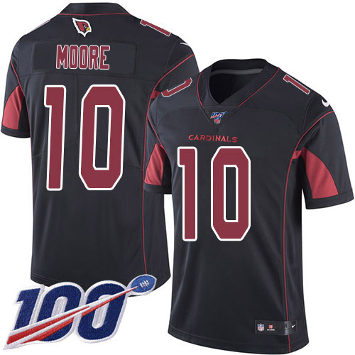 Top notch Cardinals #10 Chris Moore Black Youth Stitched NFL Limited Rush 100th Season Jersey Sports fans this is your chance Order soon to support the Cardinals