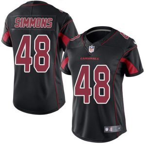 First rate Cardinals #48 Isaiah Simmons Black Women's Stitched NFL Limited Rush Jersey For a short time available Don't miss your chance to own a Cardinals jersey