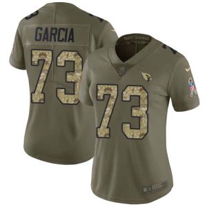 Marvelous Cardinals #73 Max Garcia Olive/Camo Women's Stitched NFL Limited 2017 Salute To Service Jersey For a short time available Don't miss your chance to own a Cardinals jersey