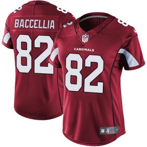 Exquisite Cardinals #82 Andre Baccellia Red Team Color Women's Stitched NFL Vapor Untouchable Limited Jersey With high demand Order now to wear your Cardinals pride