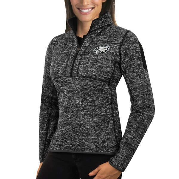 Top notch Philadelphia Eagles Antigua Women's Fortune Half Zip Sweater Heather Black Hurry Exclusive offer Place your order for a Cardinals jersey immediately