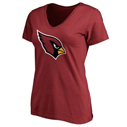 Top notch Women's Arizona Cardinals Pro Line Primary Team Logo Slim Fit T Shirt Red Sports fans this is your chance Order soon to support the Cardinals