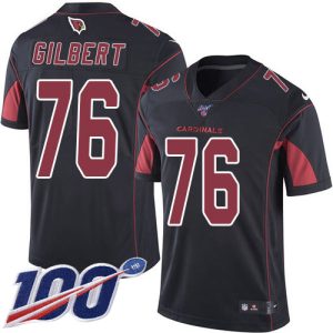 Top notch Cardinals #76 Marcus Gilbert Black Youth Stitched NFL Limited Rush 100th Season Jersey Collectors this is a must have Add this Cardinals jersey to your collection