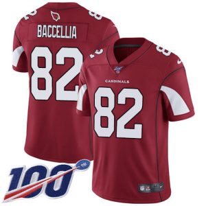 Exceptional Cardinals #82 Andre Baccellia Red Team Color Youth Stitched NFL 100th Season Vapor Untouchable Limited Jersey Sports enthusiasts Seize the opportunity Order your Cardinals jersey