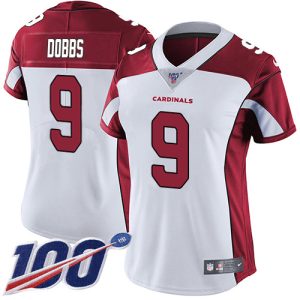 Superb Cardinals #9 Joshua Dobbs White Women's Stitched NFL 100th Season Vapor Untouchable Limited Jersey For a short time available Don't miss your chance to own a Cardinals jersey