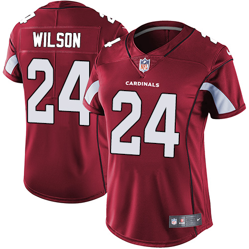 Exquisite Cardinals #24 Adrian Wilson Red Team Color Women's Stitched NFL Vapor Untouchable Limited Jersey Hurry Exclusive offer Place your order for a Cardinals jersey immediately