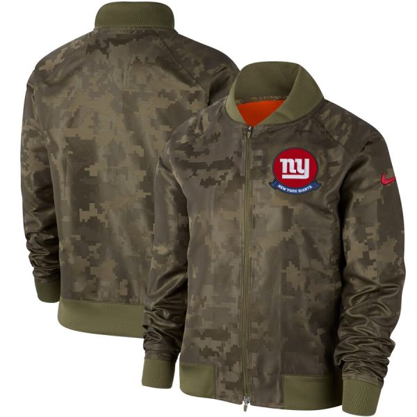 Superb Women's New York Giants Olive 2019 Salute to Service Full Zip Bomber Jacket With high demand Order now to wear your Cardinals pride