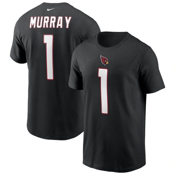 Gorgeous Arizona Cardinals #1 Kyler Murray Team Player Name & Number T Shirt Black For a short time available Don't miss your chance to own a Cardinals jersey