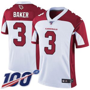 Gorgeous Cardinals #3 Budda Baker White Youth Stitched NFL 100th Season Vapor Untouchable Limited Jersey Retailers boost your inventory Order these popular Cardinals jerseys