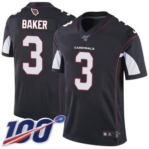 Gorgeous Cardinals #3 Budda Baker Black Alternate Youth Stitched NFL 100th Season Vapor Untouchable Limited Jersey For a short time available Don't miss your chance to own a Cardinals jersey