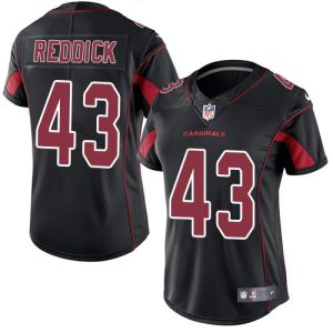 Top notch Cardinals #43 Haason Reddick Black Women's Stitched NFL Limited Rush Jersey Be among the first to own Order your Cardinals jersey right away
