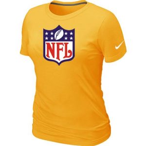 Marvelous Women's NFL Logo NFL T Shirt Yellow Retailers boost your inventory Order these popular Cardinals jerseys