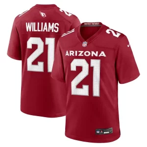 Top notch Garrett Williams Arizona Cardinals Nike Game Jersey Cardinal Limited stock Order now to show your love for the Cardinals